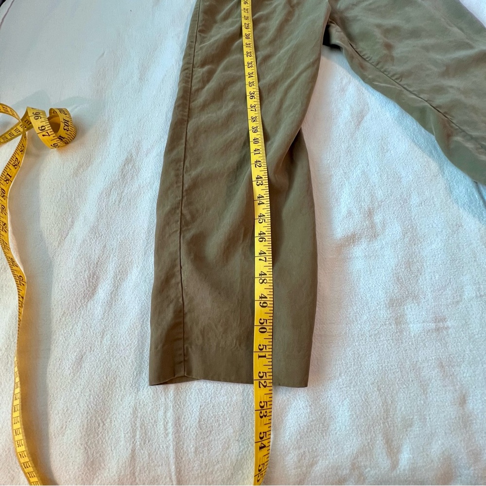 Maeve Olive Green One-Shoulder Jumpsuit - Picture 10 of 16